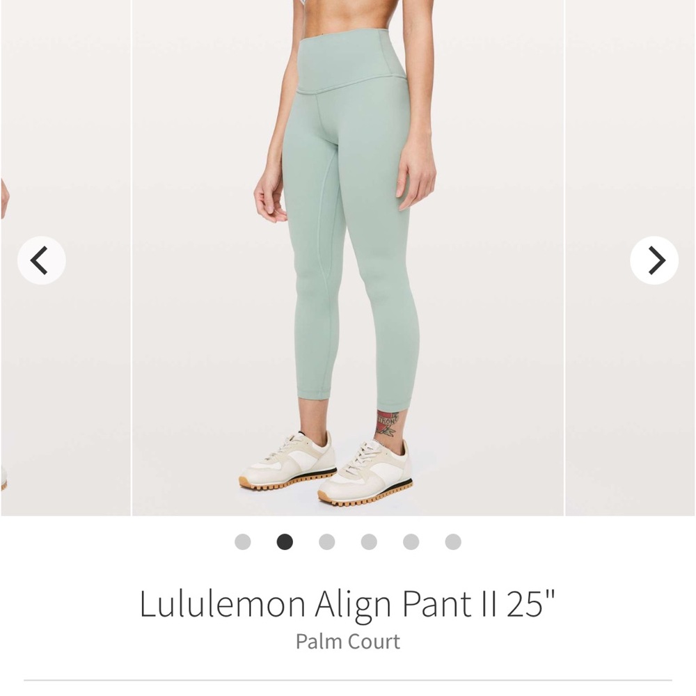 Lululemon Athletica Align Pant 25” Palm Court